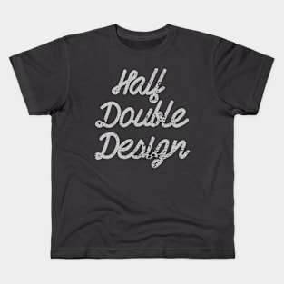 Half Double Design Kids T-Shirt